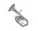Wisemann Eb Tenor Horn (Alto Horn) Silverplated
