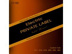 Private Label Electric Nickel Wound 11-52 Custom Fats