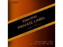 Private Label Electric Guitar Strings Custom Defined Guage