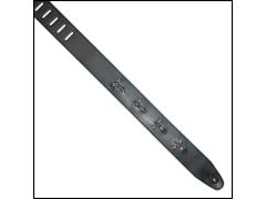 Colonial Leather 2.5 Guitar Strap Cross Wing Stud