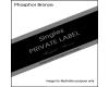 Private Label .058 Phosphor Bronze Single