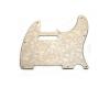 Pickguard T-Style 3 Ply White Pearloid
