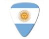 World Flag Series Guitar Pick - Argentina