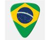 World Flag Series Guitar Pick - Brazil