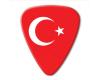 World Flag Series Guitar Pick - Turkey
