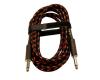 UXL Deluxe Cotton Covered Guitar Lead 3m