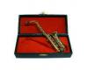 Miniature Brass Saxophone Small