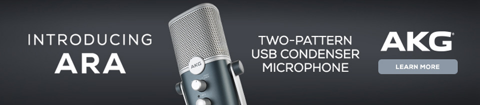 Introducing New AKG ARA USB Condenser Microphone