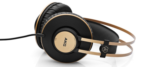 AKG K92 Headphone Closed Back Design