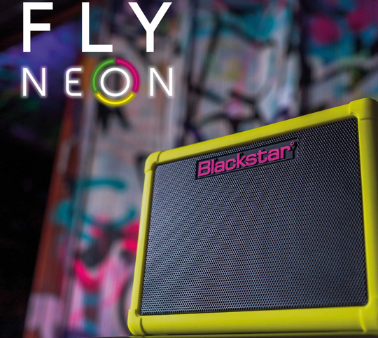 Blackstar Fly 3 Mini Guitar Amp in Neon Yellow Intro