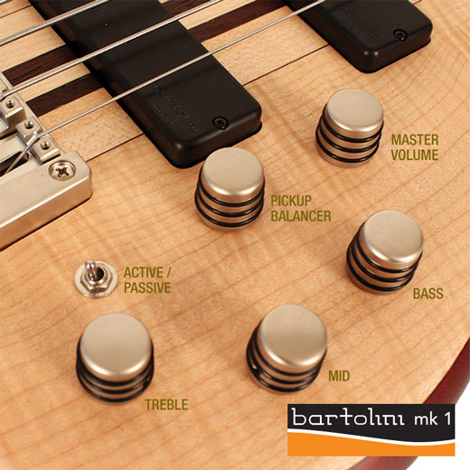 Cort A4 Plus Bartolini Bass Guitar EQ