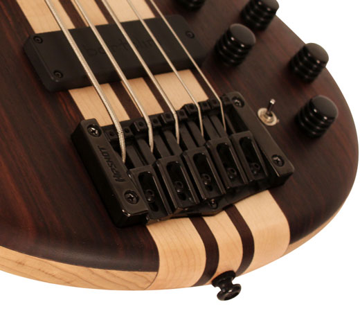 Cort A5 Ultra Hipshot TransTone Bass Bridge