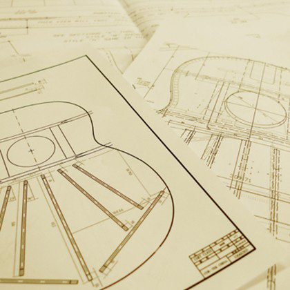 Cort CEC3 Traditional Fan Bracing