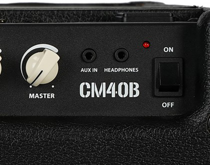 Cort CM40B Aux In & Headphone Out