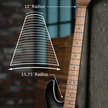 Cort G290 Fat II Compound Radius Fingerboard