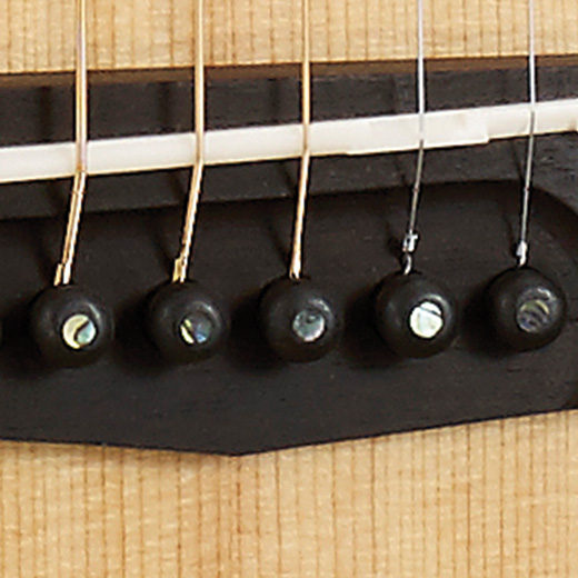 Cort GA5F-BW Ebony Bridge Pins