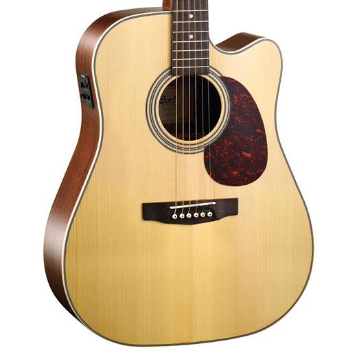 Cort MR600F Solid Spruce Top