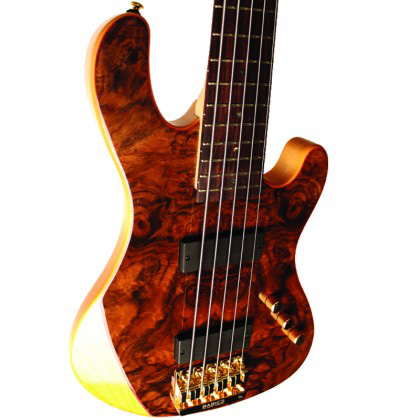 Cort Rithimic V Walnut Burl Top