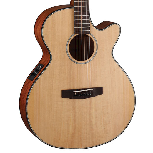 Cort SFX-E Solid Spruce Top in Natural Satin finish