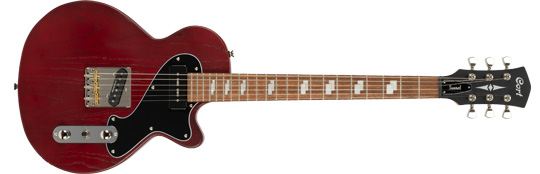 Cort Sunset TC in Open Pore Burgundy Red