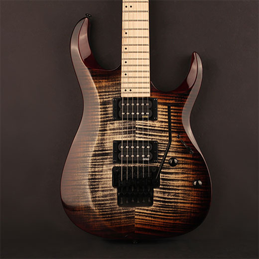 Cort X300 Flamed Maple Top on American Basswood Body