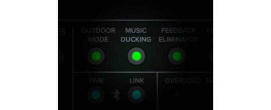 Thump GO Music Ducking Mode