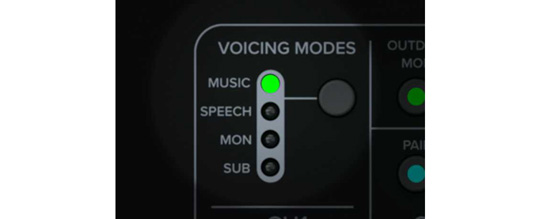 Thump GO 4 Voicing Modes