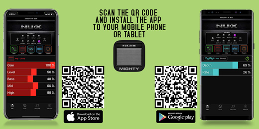 NU-X Mighty 20 BT QR Code