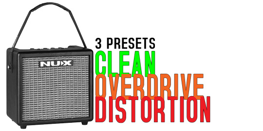 Mighty8BT Clean Overdrive & Distortion Presets