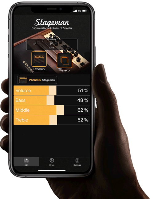 NU-X AC-25 Phone App