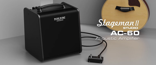 NU-X Stageman AC60 Acoustic Ampflifier Banner