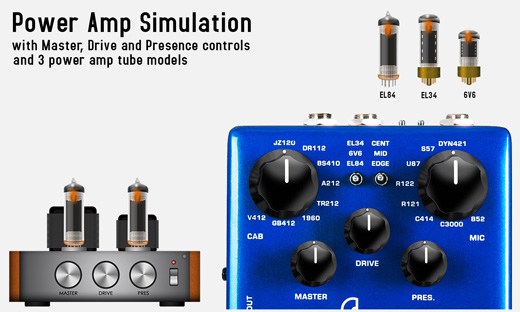 NU-X Solid Studio Power Amp Simulation