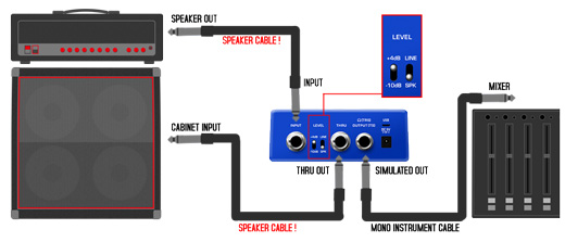 NU-X Solid Studio Advanced Connection Setup Diagram