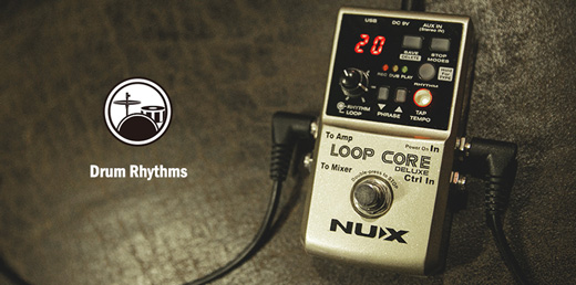 NU-X Loop Core Deluxe Drum Rhythms