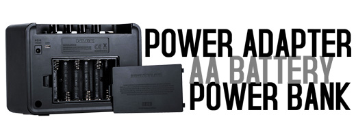 NU-X Mighty Lite Power Adapter, Batteries, Power Bank