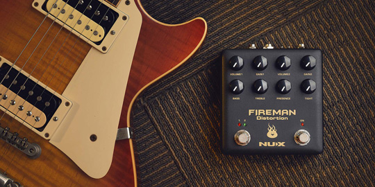NU-X Fireman Distortion Effects Pedal Intro