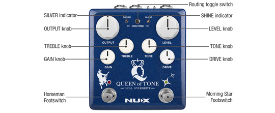 NU-X Queen of Tone Controls