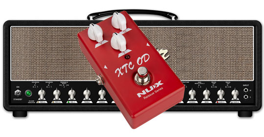 NU-X Reissue XTC Overdrive Effects Pedal