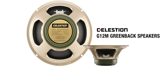 Celestion 12" Green Back Speakers