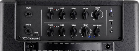 Vox Clubman 60 Control Panel