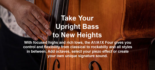 Zoom A1X FOUR Multi Effects for Upright Bass