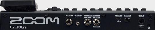 Zoom G3XN Inputs & Outputs