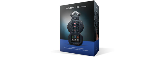 What's in the Box for Zoom H8 Handy Recorder