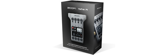 What's in the Box for the Zoom Podtrak P4