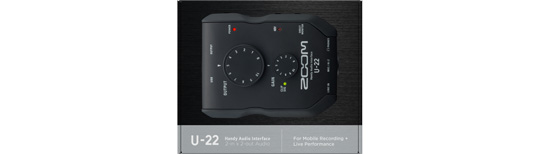 What's in the Box for the Zoom U-22