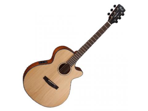 Cort SFX-E-NS SFX Series Acoustic Guitar, Natural Satin