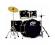 Opus Percussion 5 Piece Rock Drum Kit Black