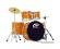 Opus Percussion 5 Piece Rock Drum Kit Gold Sparkle