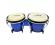Percussion Plus PP105F Bongos Blue
