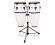 Toca Synergy Synthetic Conga 10 & 11" White